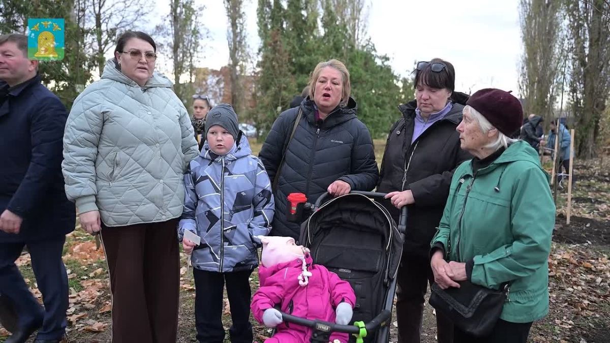 На Аллее славы высадили деревья в память об участниках СВО