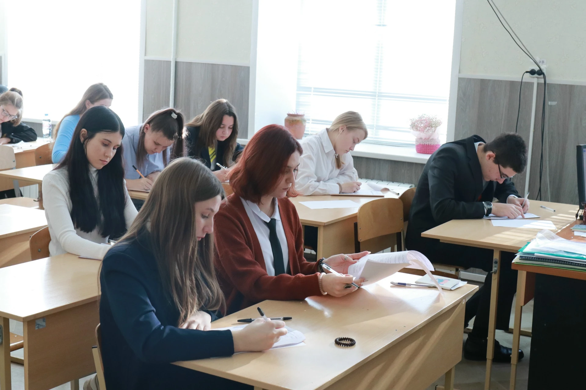 Старшеклассники Тамбова поучаствовали в муниципальном этапе региональной олимпиады по избирательному праву (16+)