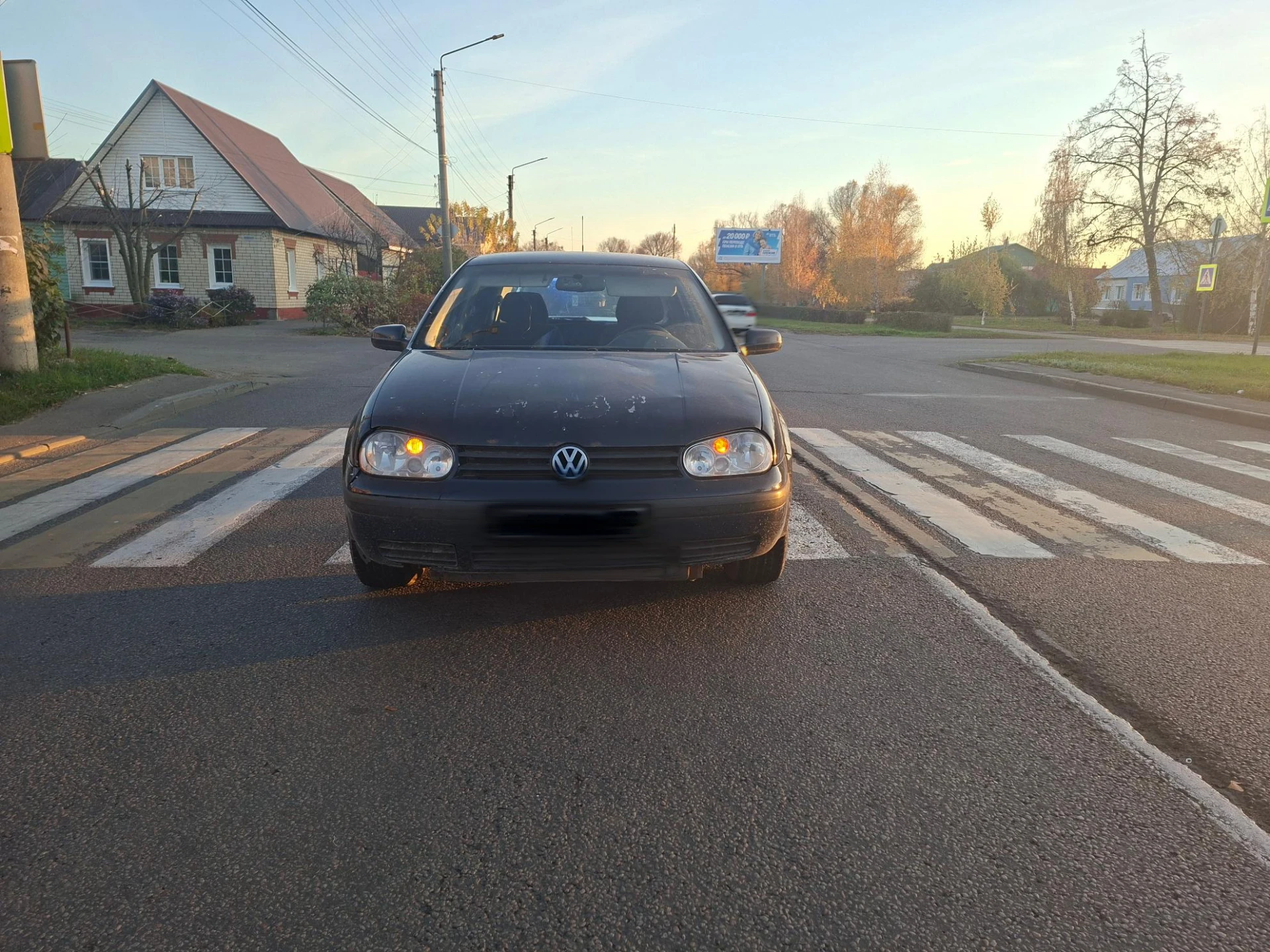 В Тамбове водитель «Volkswagen Golf» сбил женщину на пешеходном переходе
